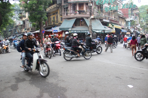 Hanoi traffic, These Walking Boots
